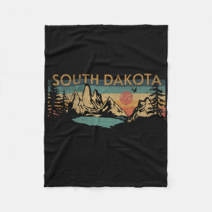 South Dakota Fleece Blanket