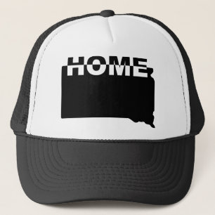 South Dakota Home Away From State Ball Cap Hat