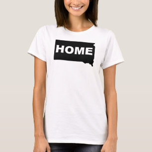 South Dakota Home Away From State T-Shirt Tees
