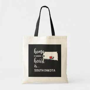 South Dakota home is where the heart is Tote Bag