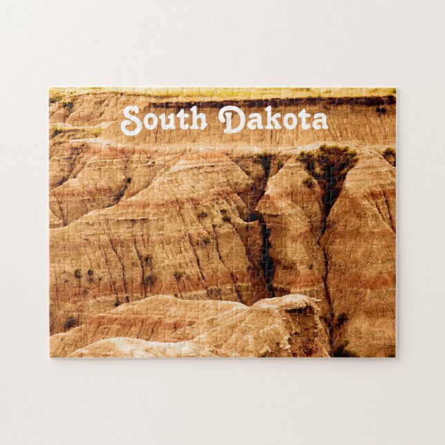 South Dakota Jigsaw Puzzle (Horizontal)
