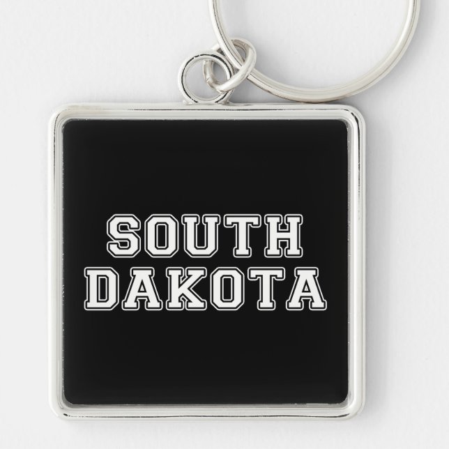 South Dakota Key Ring (Front)