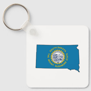 South Dakota Key Ring