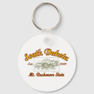 South Dakota Key Ring