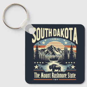 South Dakota Key Ring