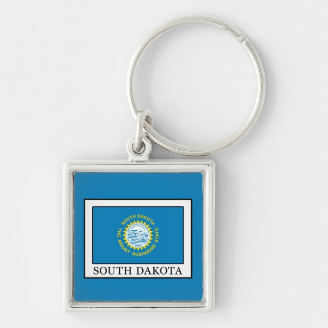 South Dakota Key Ring (Front)