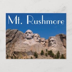 South Dakota, Keystone, Mount Rushmore Postcard