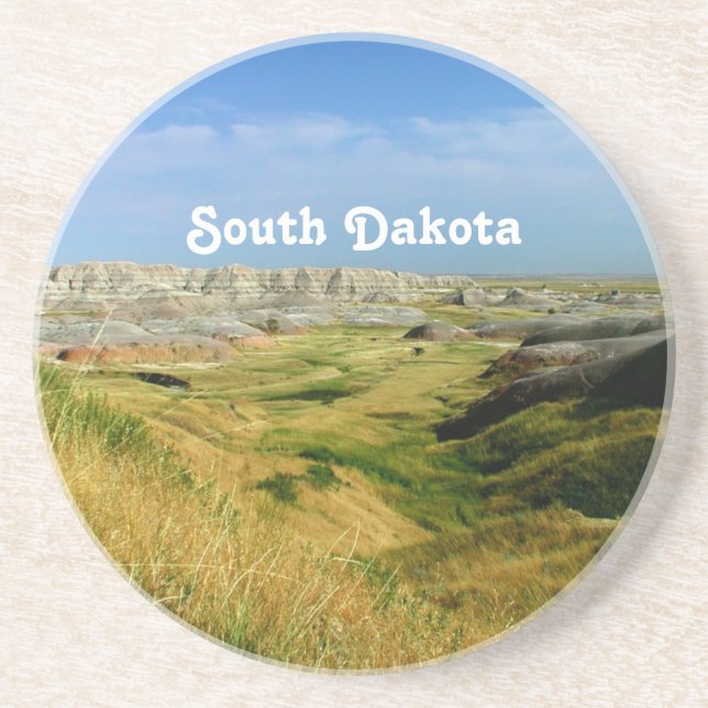 South Dakota Landscape Coaster (Front)