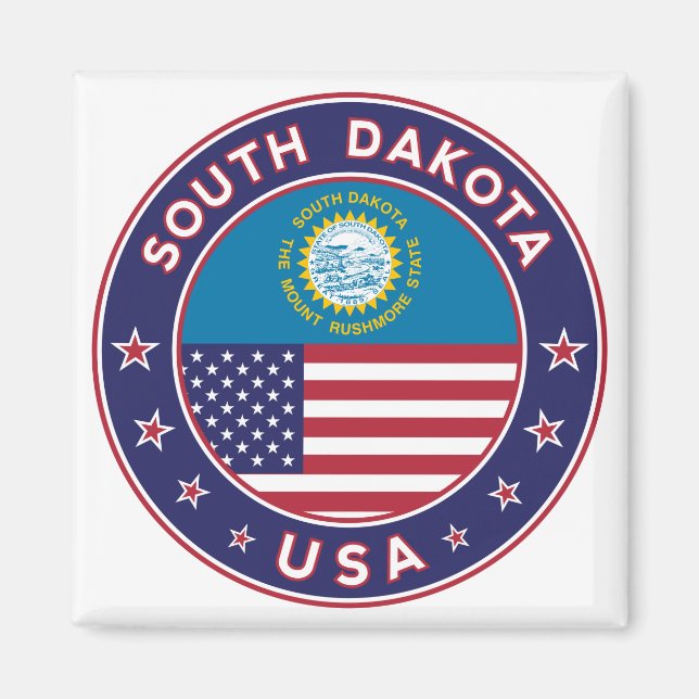 South Dakota Magnet (Front)