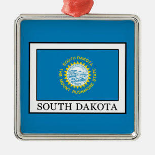South Dakota Metal Tree Decoration