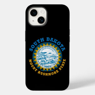 SOUTH DAKOTA MOUNT RUSHMORE STATE FLAG Case-Mate iPhone 14 CASE