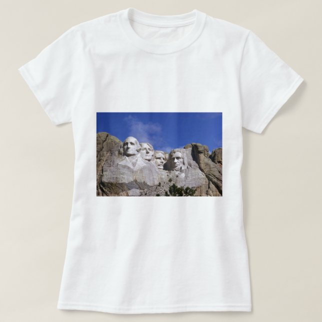 SOUTH DAKOTA - MOUNT RUSHMORE T-Shirt (Design Front)