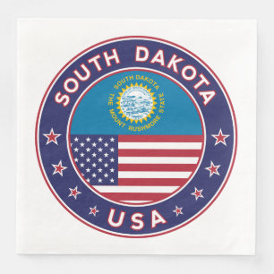 South Dakota Napkin