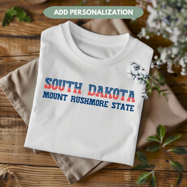 South Dakota Patriotic Mount Rushmore State Custom T-Shirt (Creator Uploaded)