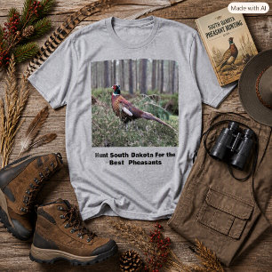 South Dakota Pheasant Hunting Men's T-Shirt