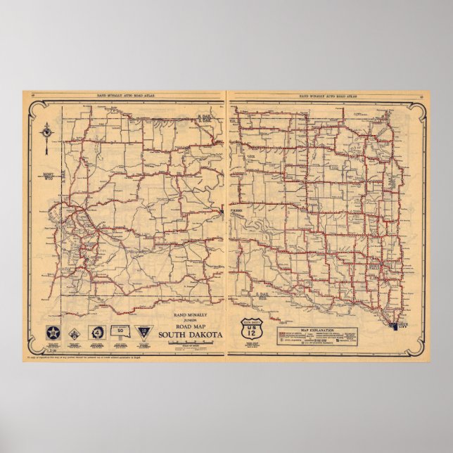 South Dakota Poster (Front)