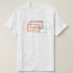 south dakota pride blur T-Shirt
