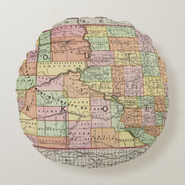 South Dakota Round Cushion (Front)