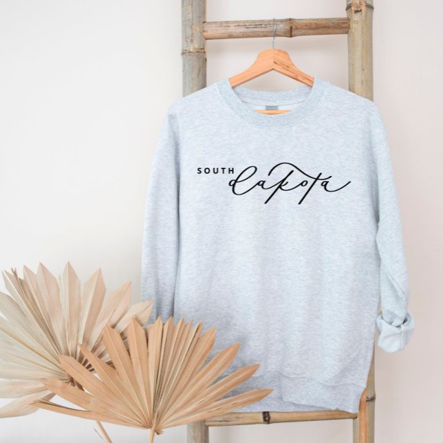 South Dakota Script State Women’s Sweatshirt (Creator Uploaded)