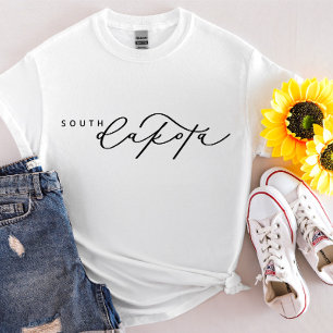 South Dakota Script State Women’s T-Shirt