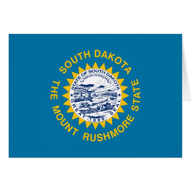South Dakota State Flag (Front Horizontal)