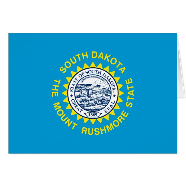 South Dakota State Flag Design (Front Horizontal)