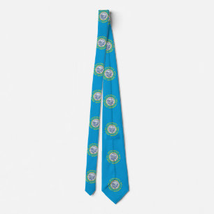 South Dakota State Flag Design Tie