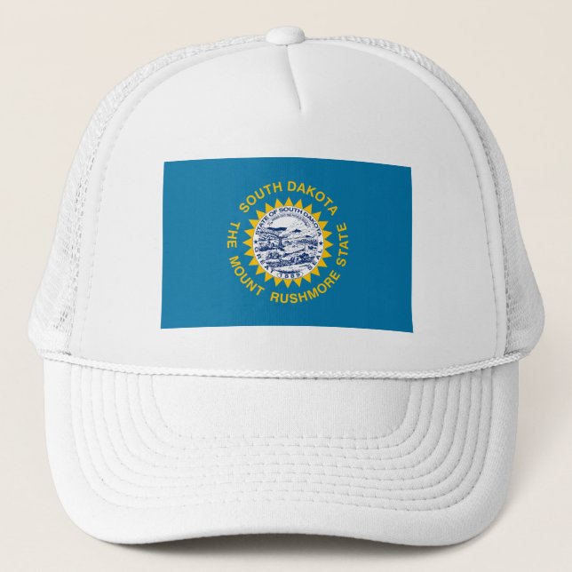 South Dakota State Flag Trucker Hat (Front)