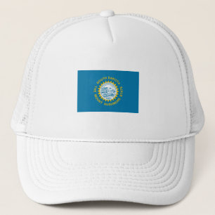 South Dakota State Flag USA Trucker Hat