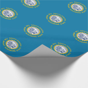 South Dakota State Flag Wrapping Paper