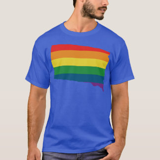 South Dakota State Rainbow T-Shirt