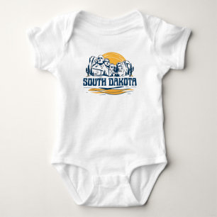 South Dakota United States of America Baby Bodysuit