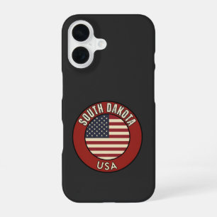 South Dakota United States of America iPhone 16 Case