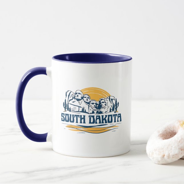 South Dakota United States of America Mug (With Donut)