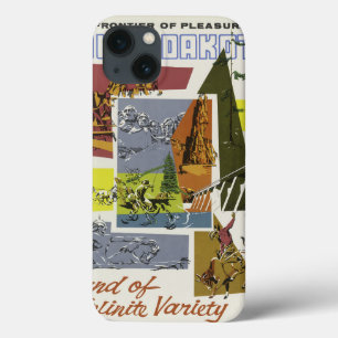South Dakota USA Vintage Travel cases