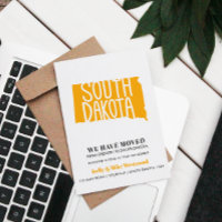 SOUTH DAKOTA We've moved New address New Home Pos