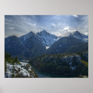 South Diablo Lake Poster