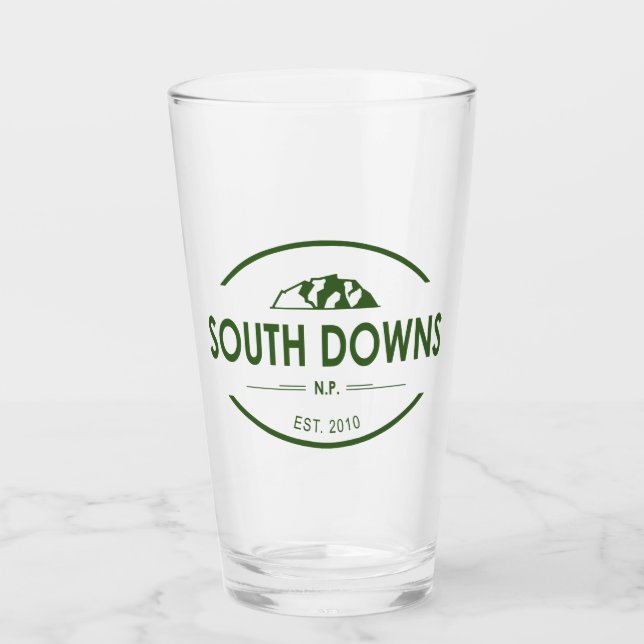 South Downs National Park Glass (Front)