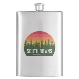 South Downs National Park Hip Flask