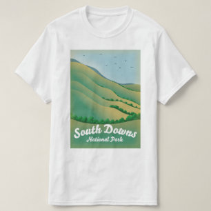 South Downs National park travel poster T-Shirt