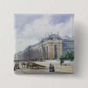 South-east Aspect of the 1862 Exhibition 15 Cm Square Badge