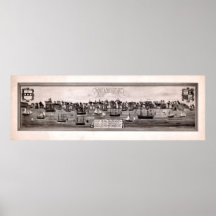 South East Prospect of the City of Philadelphia Poster