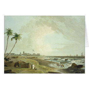 South East View of Fort St. George, Madras, plate