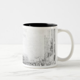 South East view of Windsor Castle Two-Tone Coffee Mug