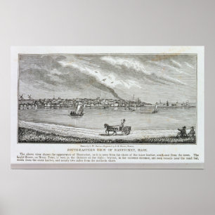 South-eastern view of Nantucket Poster