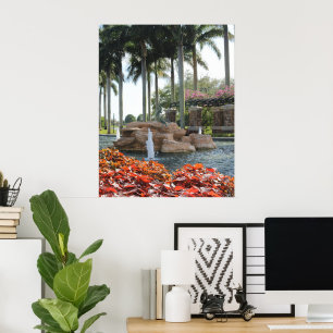 SOUTH FLORIDA FOUNTAIN POSTER