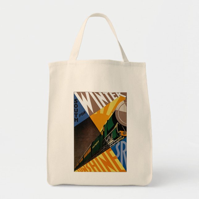 South For Winter Sunshine Tote Bag (Front)