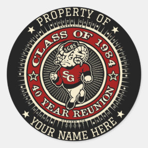 South Gate High School Ramsey Property Stickers 6
