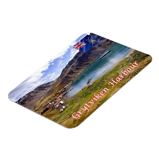 South Georgia and the South Sandwich I- Magnet (Left Side)