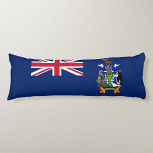 South Georgia and the South Sandwich Islands Flag Body Cushion